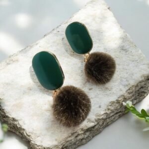 Bohemian Terracotta Fringe Earrings