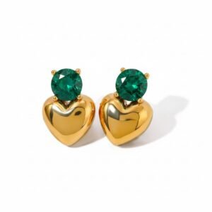 Green Zarcon Earrings