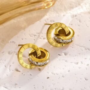 Roman Numeral Studs
