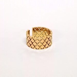 Adjustable Classic Clover Ring