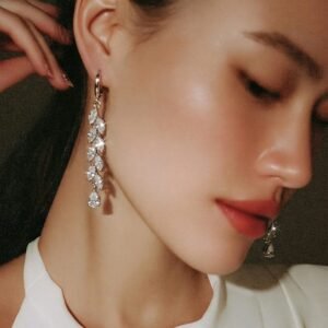 Zarcon Leaf Dangler Earrings